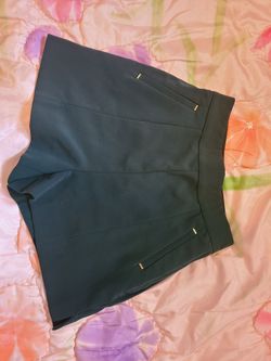 Forest Green/Dark Green Dress Shorts