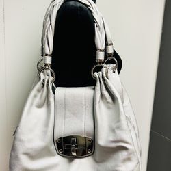Silver Charming Charlie Hobo Bag 