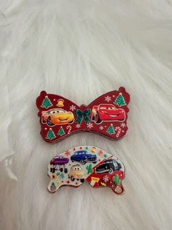 Disney Cars Christmas acrylic charms Set