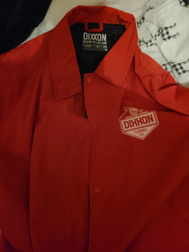Dixon Red Windbreaker 