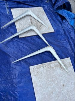 4 L Shaped Shelf Brackets