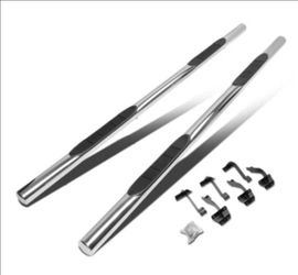 15-22 Ford F150 F250 F350 Side Steps Running Boards Nerf Bars Step Bars

Estribos