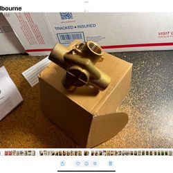 New brass valve