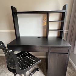 IKEA Desk + Hutch