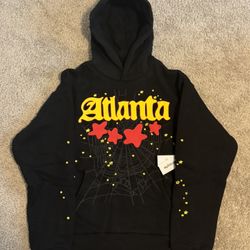 Sp5der Atlanta Hoodie Black