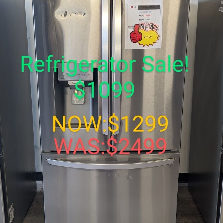 28cu French Door Refrigerator with External Water/Ice and Craft Ice Dispenser 