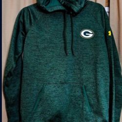 GREEN BAY PACKERS, Preowned  (M)  Hoodie jacket, firm 