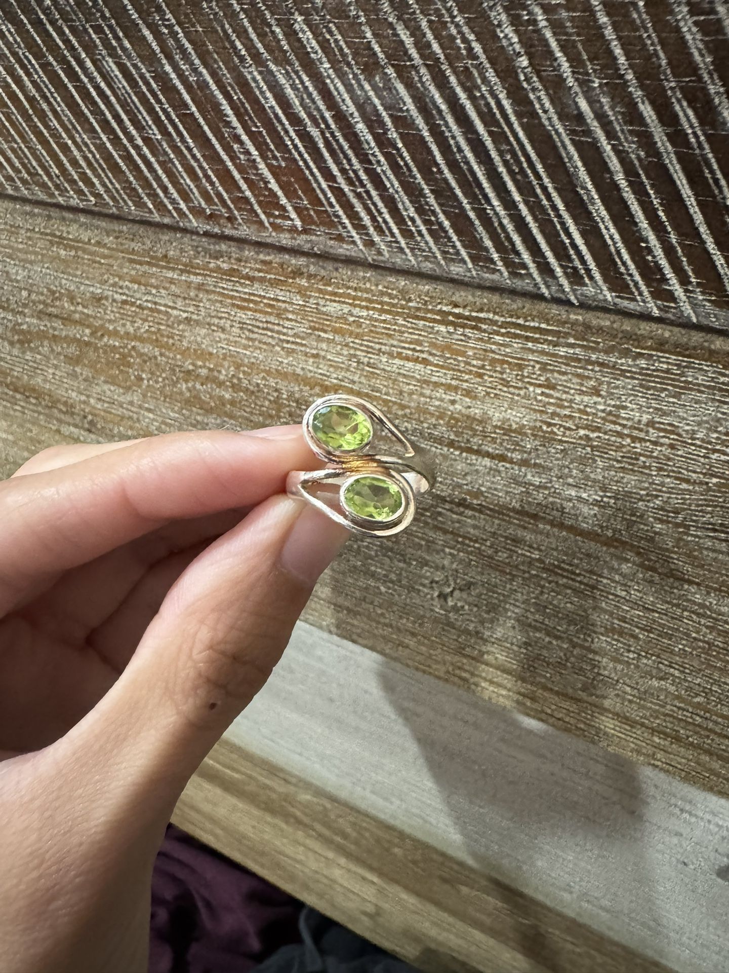 HANDMADE PERIDOT RING