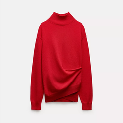 100% cashmere Zara Turtleneck Sweater