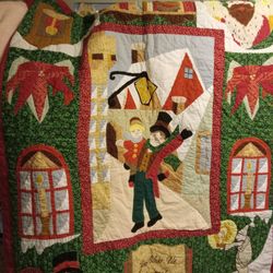Homemade Christmas Quilts