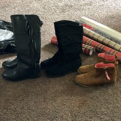 Girl Boots Size 3