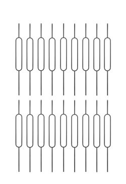 Wrought Iron Balusters – Set of 20 Balusters 