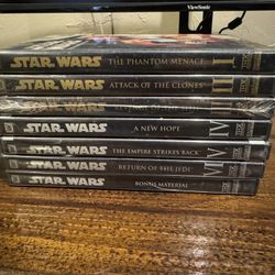 Star Wars Movies 7 DVDs 