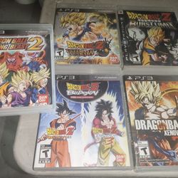 Dragon Ball Games Lot