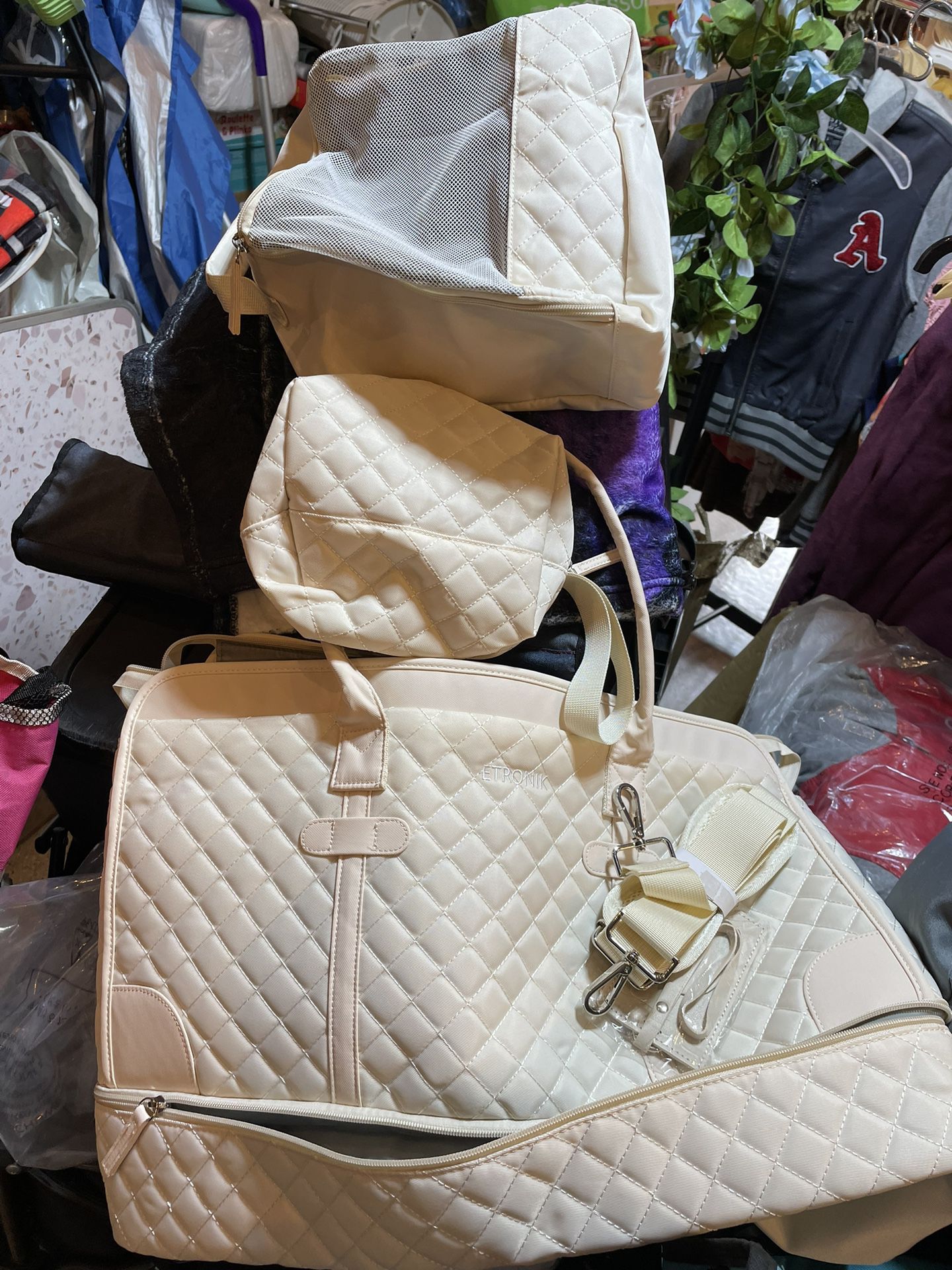 ETRONIK Weekender Bags for Women, Overnight Bag