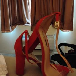 Red High Heel Shoes