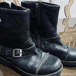 Ugg Leather Boots Size 2 Youth Great For Halloween Costume 