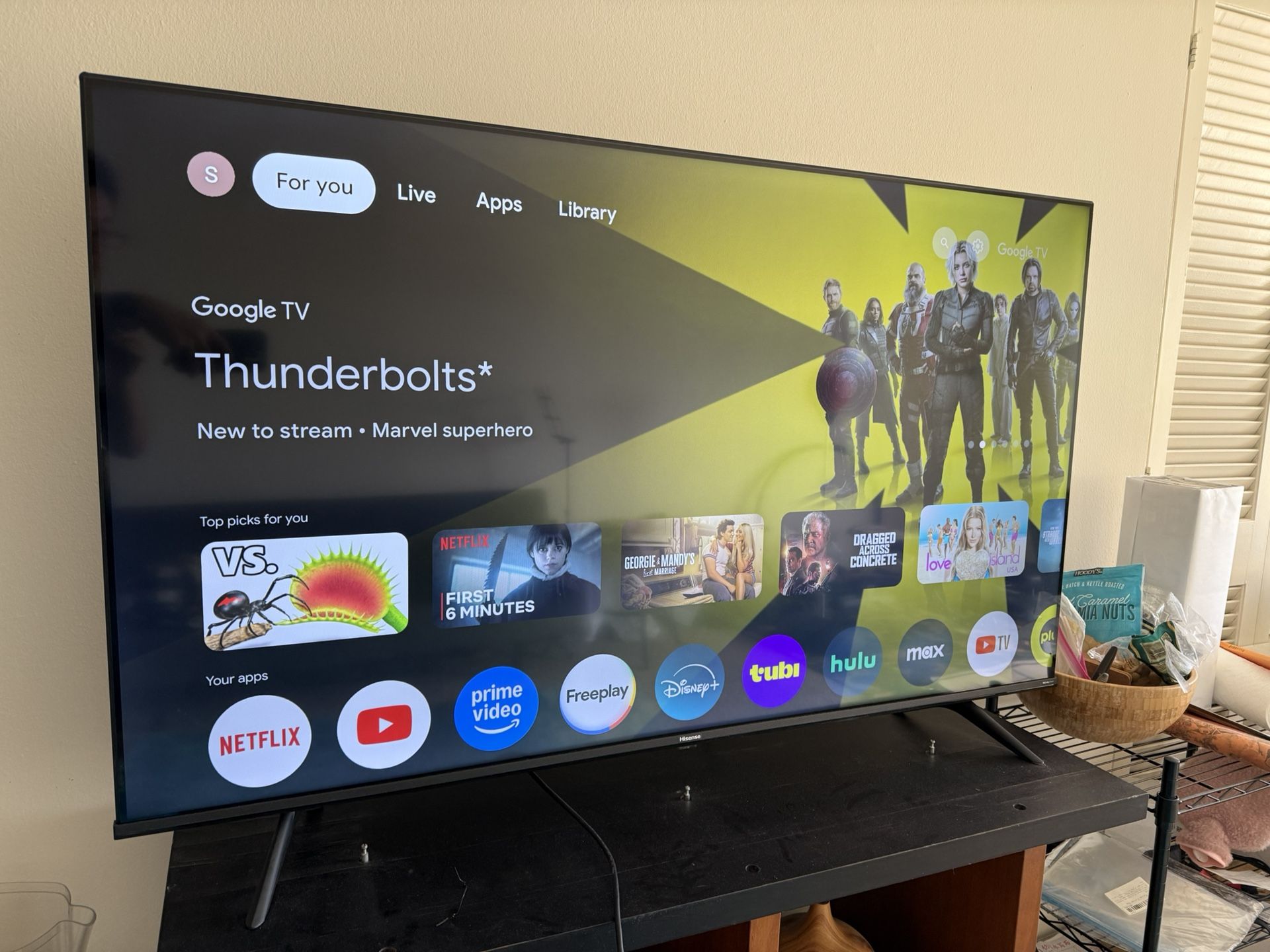 Hisense 55 Inch 4K Smart TV