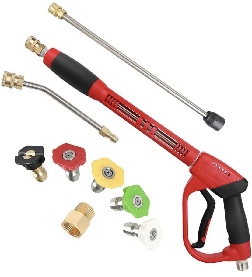 Pressure Washer Wand w 5 Interchangeable Tips - NEW
