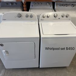 Whirlpool Washer Dryer