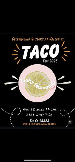 6161 Valley Hi Drive Sacramento CA Pop up April 12th 11am-5pm Come out and support🔥