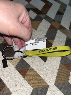 NWT Coach Key Chain Purse Fob