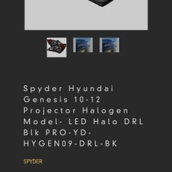 Spyder Hyundai Genesis