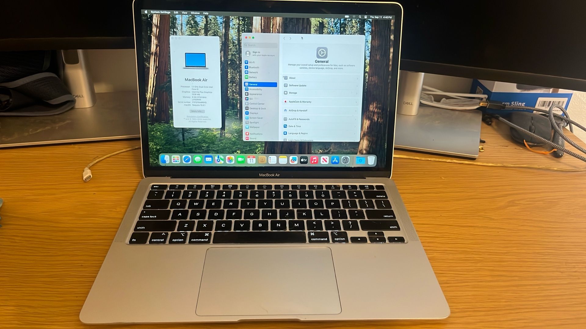 2019 MacBook Air 13.3 Inch Screen