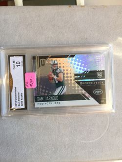 Sam Darnold certified card
