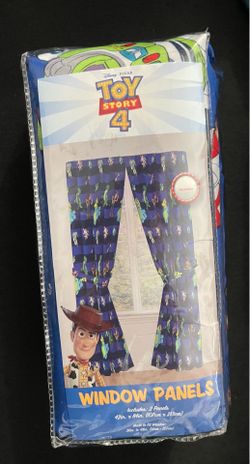 Toy story 4 window panels (2 panels )