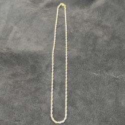 14k2t 14.7G 20” Fancy Rope Chain