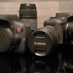 Canon EOS Rebel T6i DSLR Camera with 18-55mm Lens