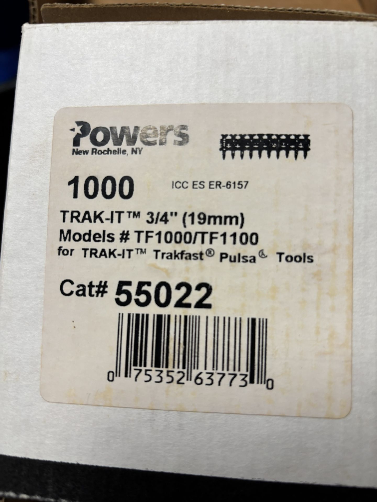 5000 New 3/4 Inch TRAK-it Nails