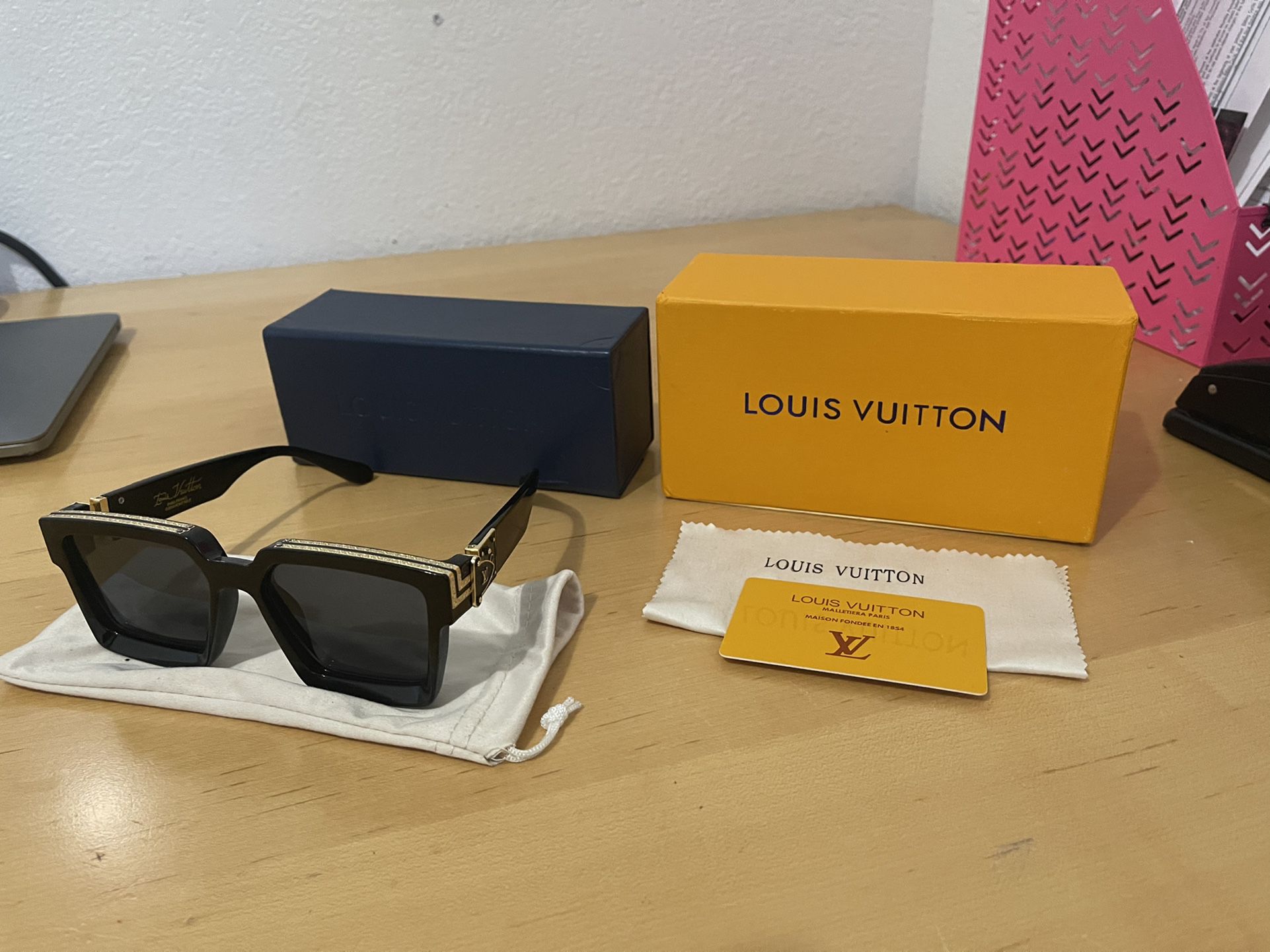 Louis Vuitton Millionaire 1.1 Black Sunglasses - Brand New
