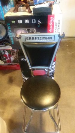 Man cave bar stool