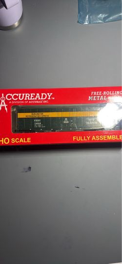 HO Accuready 82001 Plug Door 50’ AAR Boxcar CB&Q #79024 Unopened In Box B026