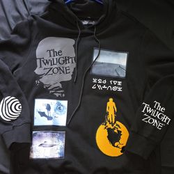 The Twilight zone mens hoodie medium new horror