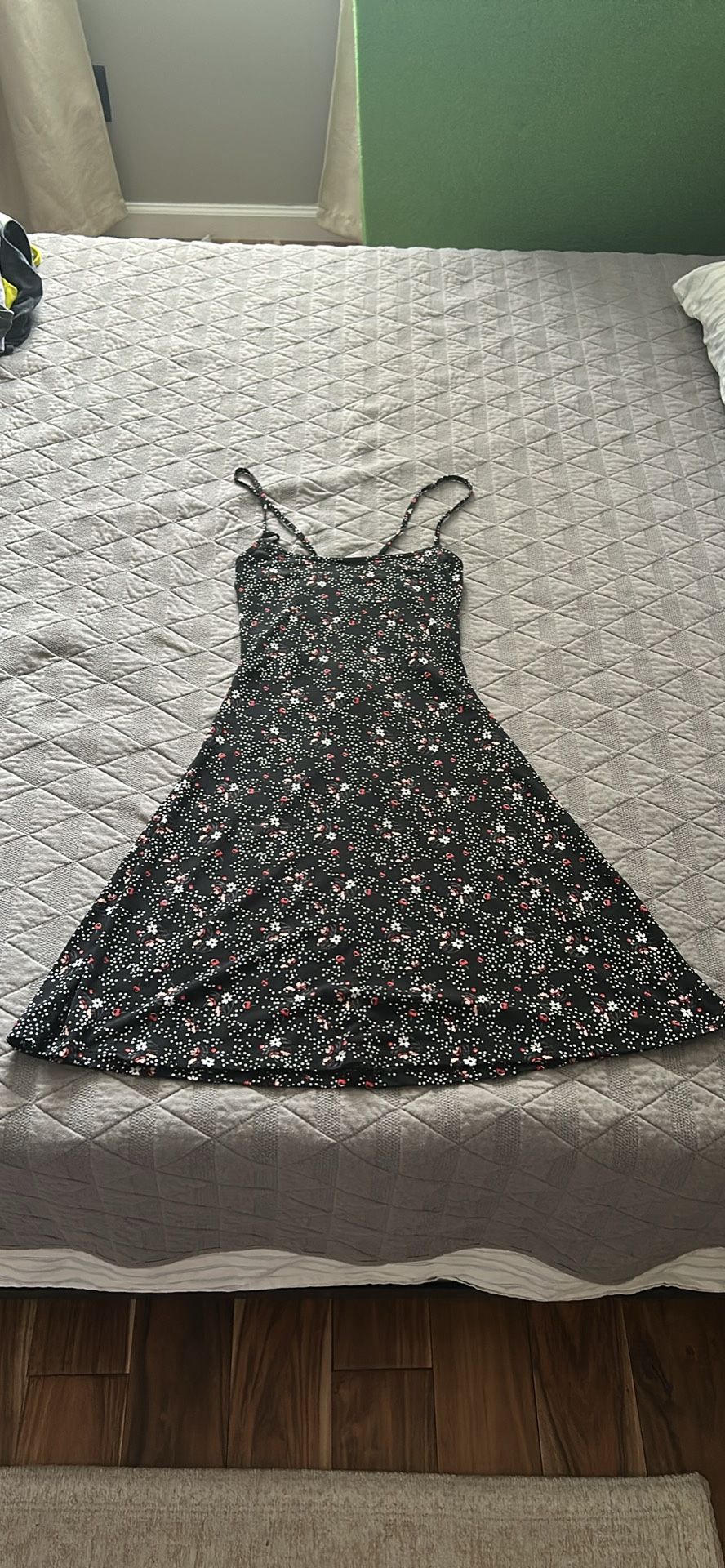 Black Floral Dress