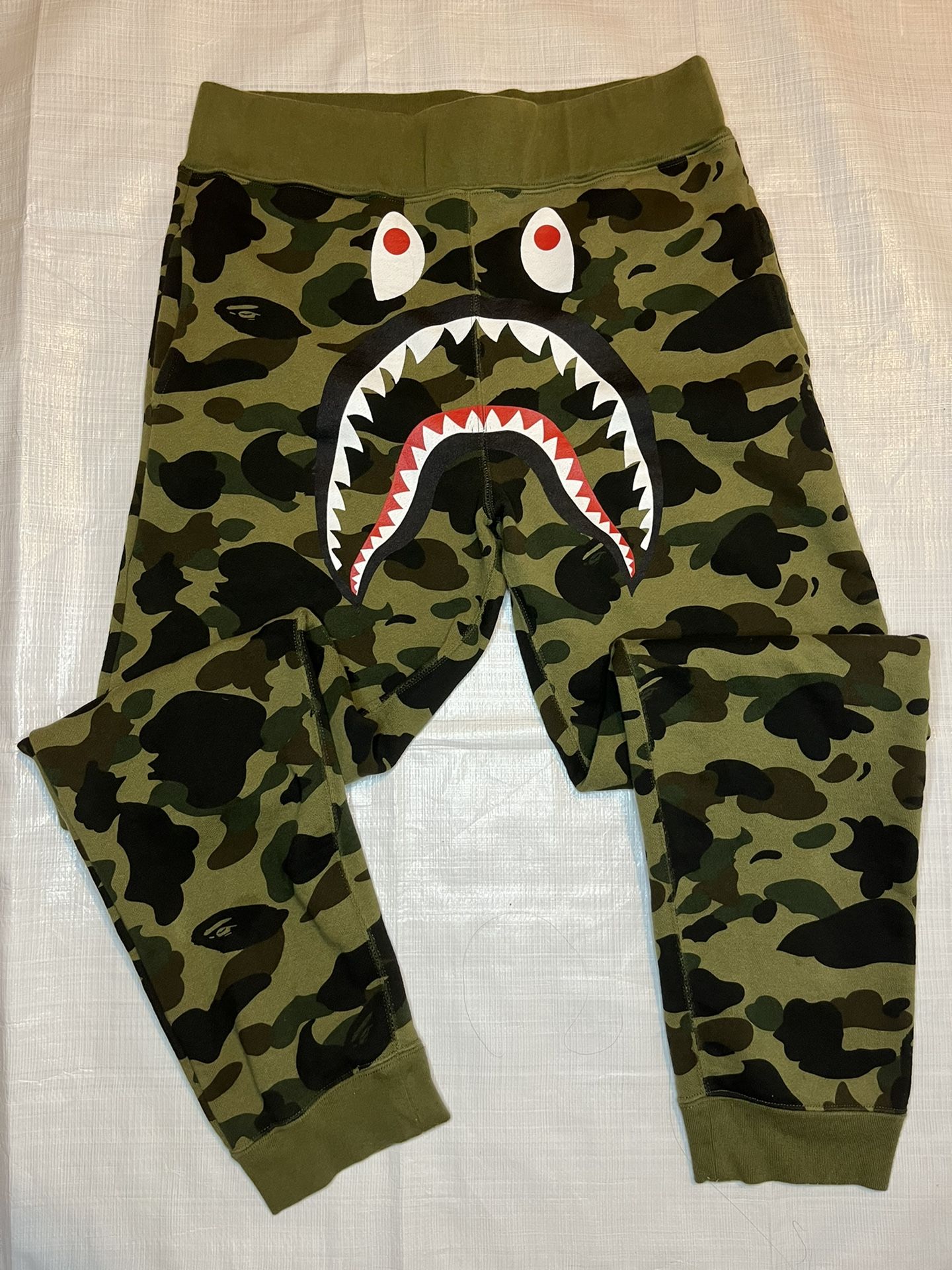 Bape Slim Fit Sweatpants Large