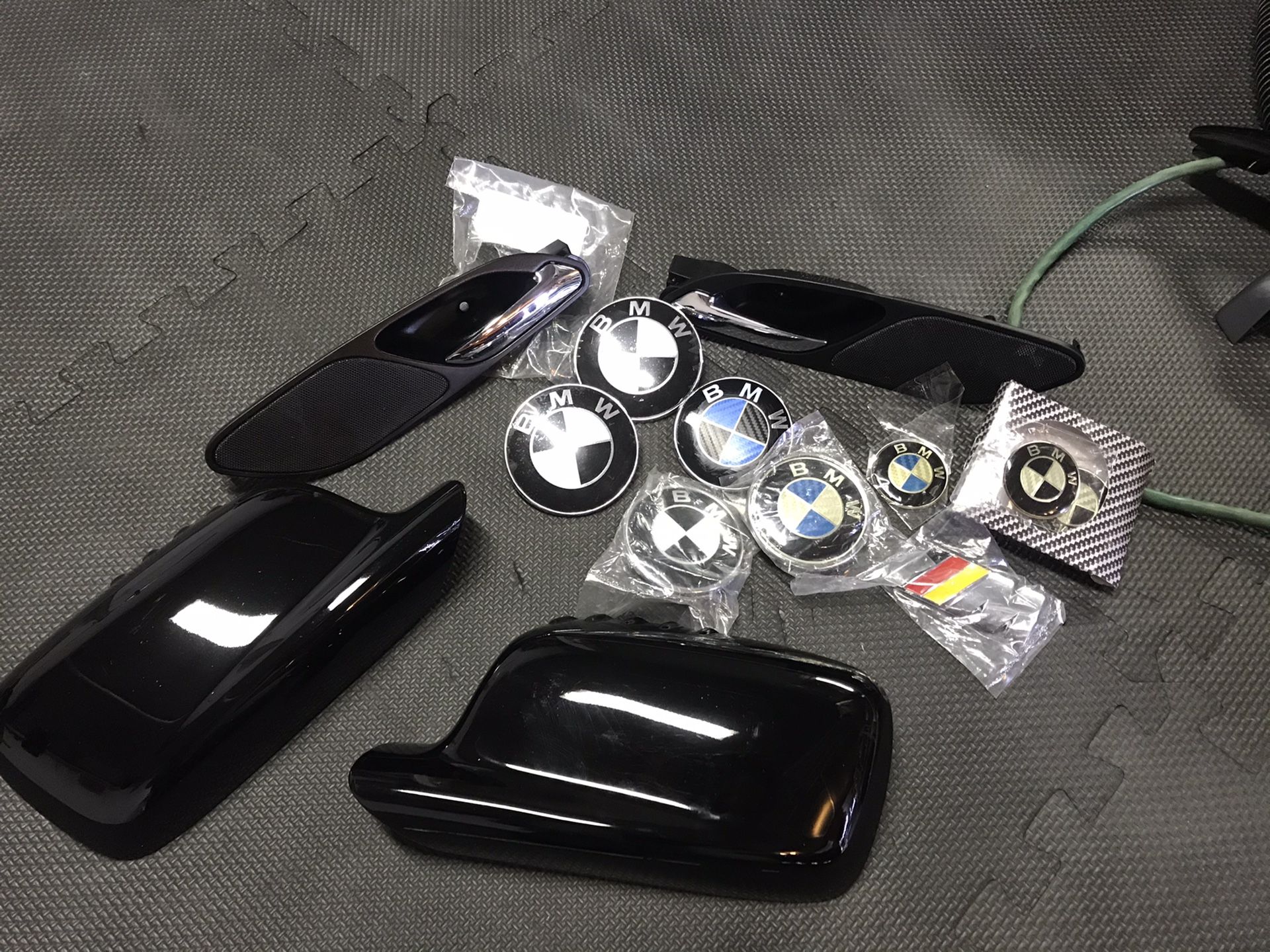 BMW E46 Coupe SHIFTER/Mirrors/Emblems/Door Handles etc