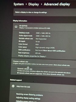 200hz 4K monitor