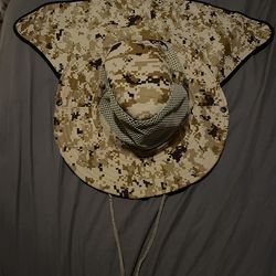 Hat With Neck Cover