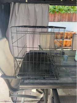 Folding Crate/kennel with tray medium