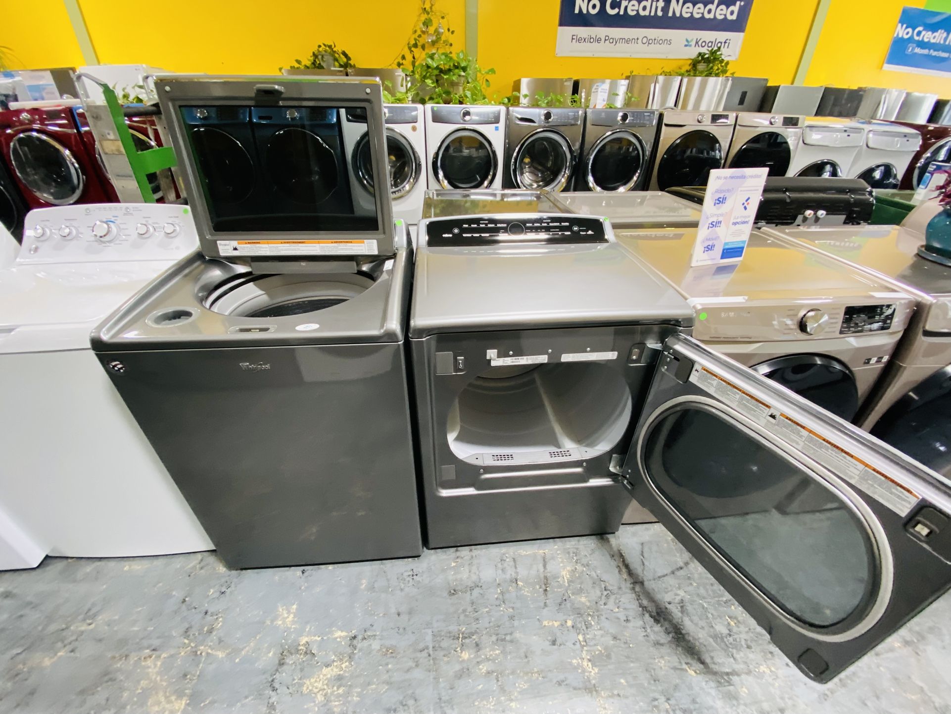 Whirlpool Washer And Dryer 11$ Down Payment 