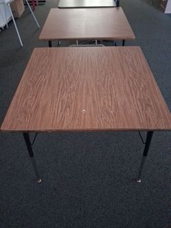 Square Laminate Activity Table with Adjustable Legs