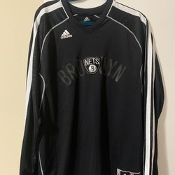 Brooklyn Nets Warm Up Jersey Shirt