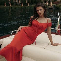 Dress M Size New Red 