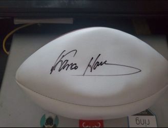 Franco Harris Signed Wilson Football Pittsburgh Steelers