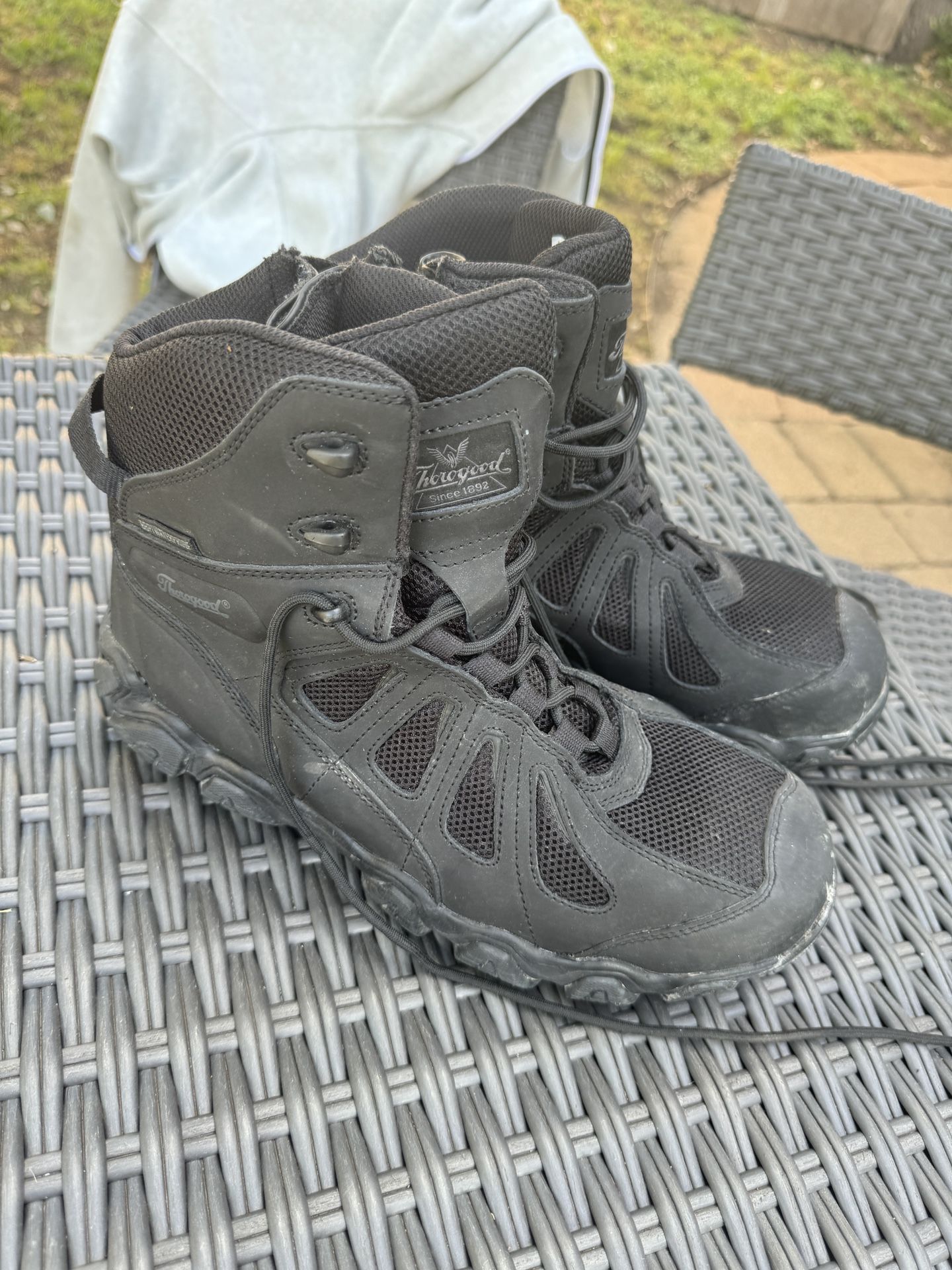 Thorogood Composite 6” “steel Toe” Boots Waterproof 