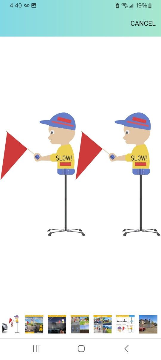 Kids At Play Safety Signs 2 Pack $25
